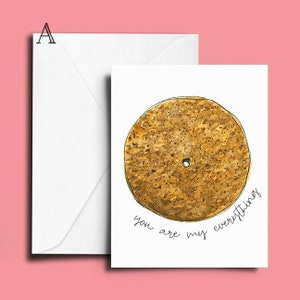 Tout le bagel Carte de vœux