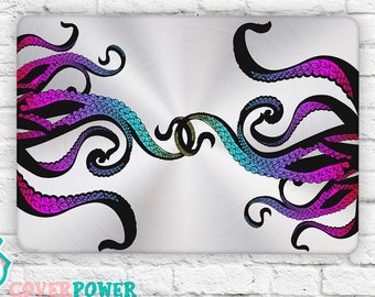 Octopus Laptop Skin Notebook Vinyl Decal Dell Hp Lenovo Asus Chromebook Acer Laptop Sticker Decal Cover Skins For Any Laptop Stickers MB259