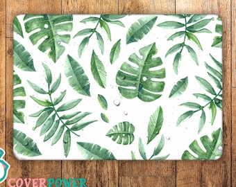 Tropical Leaves Laptop Skin Notebook Vinyl Decal Dell Hp Lenovo Asus Acer Laptop Sticker Decal Skin Cover Skins For Any Laptop Sticker MB324