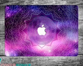 Naklejka na MacBooka MANDALA Boho Naklejka na MacBooka Pro Gwiaździste Niebo Gwiazdy Galaktyki Skórka na MacBooka Air Okładka na MacBooka Pro Skórki winylowe na MacBooka Air MB428