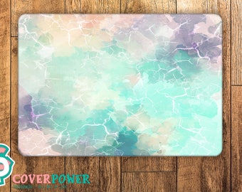 Pele de mármore para notebook, decalque de vinil, dell, hp, lenovo, asus, chromebook, acer, adesivo para laptop, capa de decalque para qualquer laptop, adesivos mb411