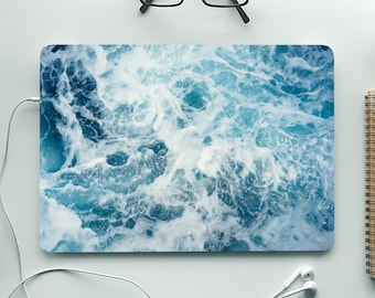 Ocean Laptop Skin Decal Cover Sea Wave Notebook Vinyl Decal Dell Hp Lenovo Asus Acer Laptop Sticker Decal Cover Skins For Any Laptop MB446