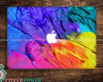 Paint MacBook Vinyl Decals. MacBook Air Sticker. MacBook Pro Skin. Brush Painting Macbook Cover Vinyl Macbook Decal Fits Any Laptop KL121