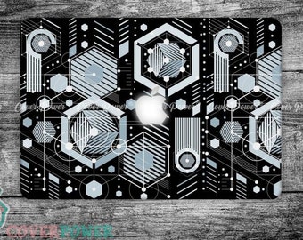 Abstract Geometric MacBook Vinyl Decals MacBook Air Sticker MacBook Pro Skin Macbook Pro Cover Vinyl Macbook Decal Fits Any Laptop MB193