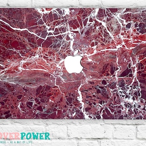 Marble MacBook Skin Decals MacBook Sticker Removable MacBook Texture Marble Skin Macbook Pro Cover Macbook Air Vinyl Decal Skins MB315