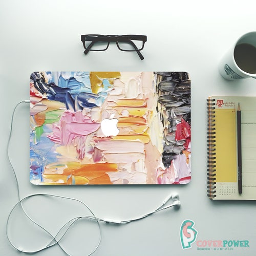 Paint Macbook Skin Vinyl Decals. Watercolor Macbook Air Etsy
