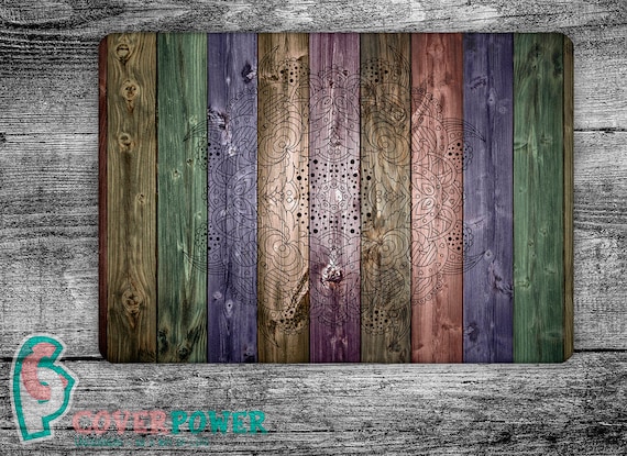 Wood Texture Laptop Skin Mandala Notebook Vinyl Decal Skins Cover Dell Hp Lenovo Asus Acer Laptop Sticker Decal Skins For Any Laptop MB371