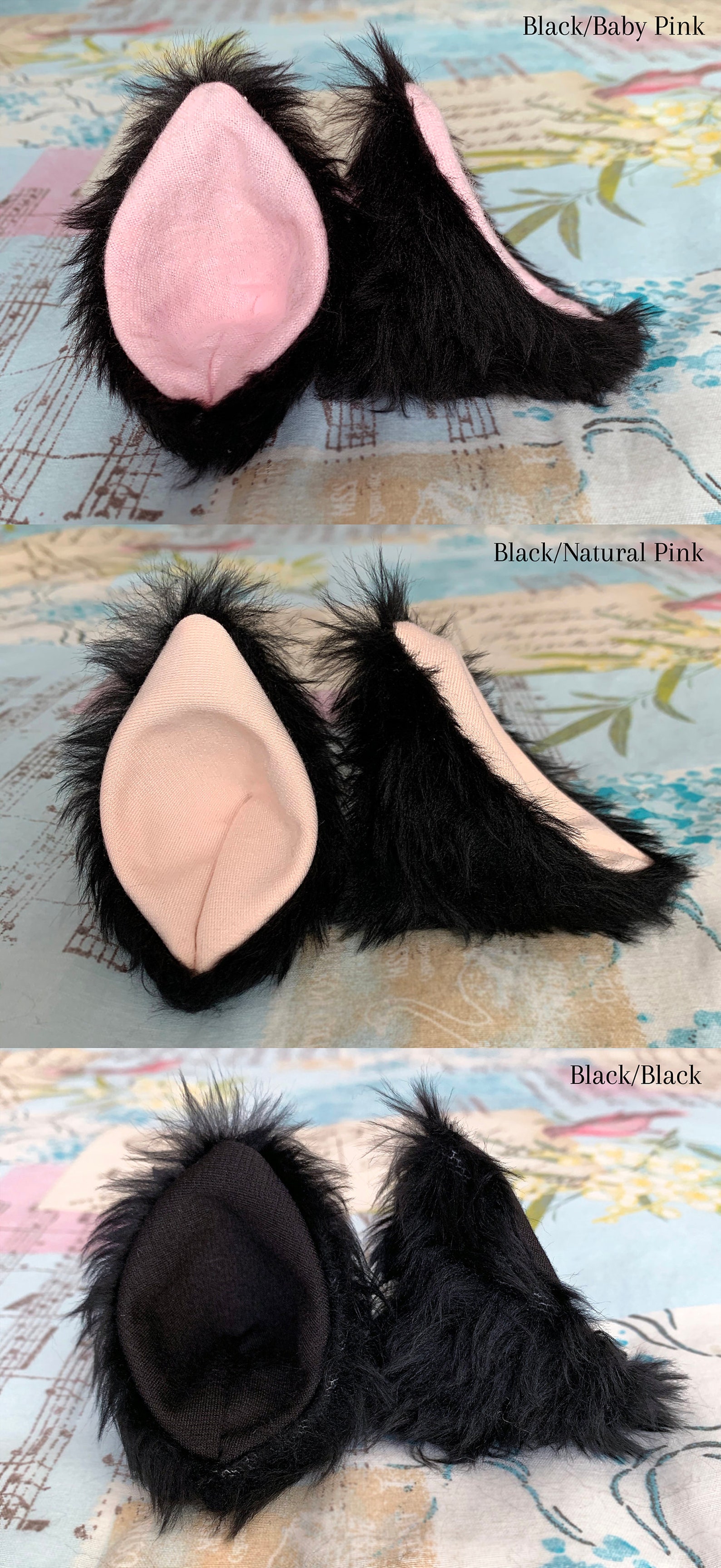 Cat Ears Hair Clip Accessories Simple Multiple Colours Etsy UK