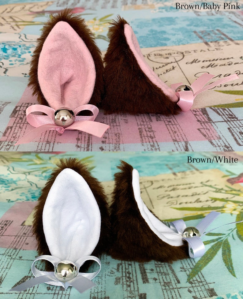 Cat Ears Hair Clip Accessories Multiple Colours Etsy UK