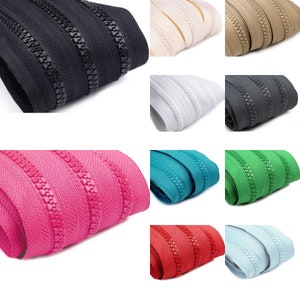 Riri Zipper 5 mm by the meter, Riei zipper by the meter, zipper by the meter