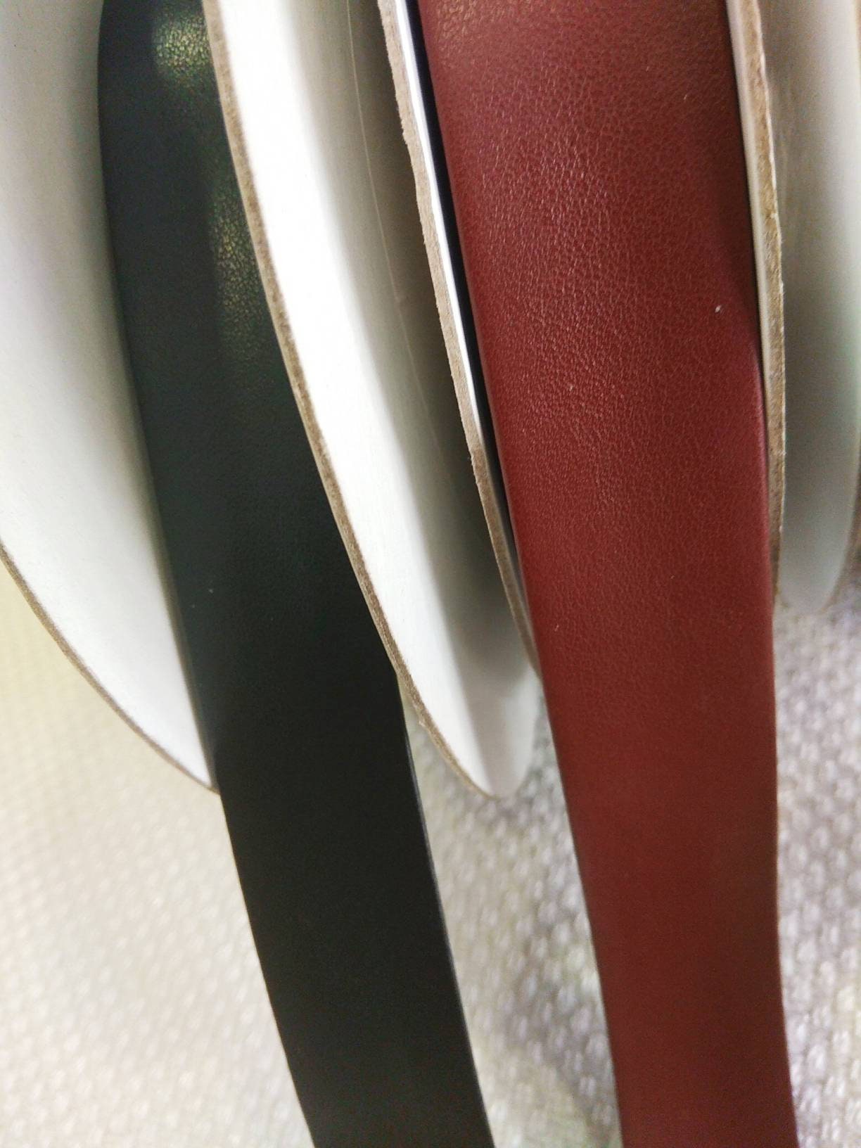 25mm Eco Leather Bias Tape PU Leather Bias Binding 25mm Etsy