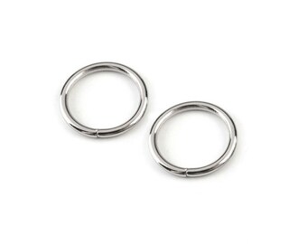 2 pieces Stainless steel Metal O-Ring Ø20 mm