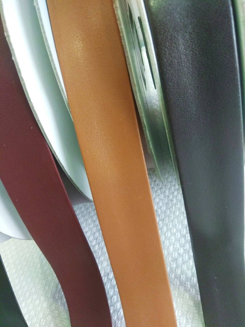 25mm Eco Leather Bias Tape PU Leather Bias Binding 25mm Etsy Australia