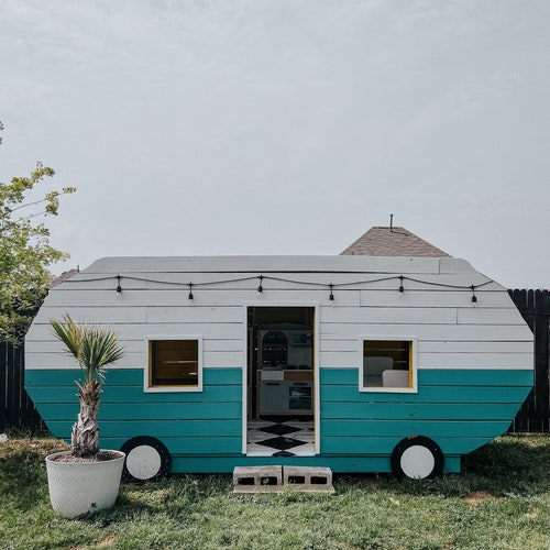 Camper Playhouse Plans Etsy
