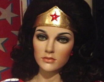 GOLD Wonder Tiara headband for child man or woman