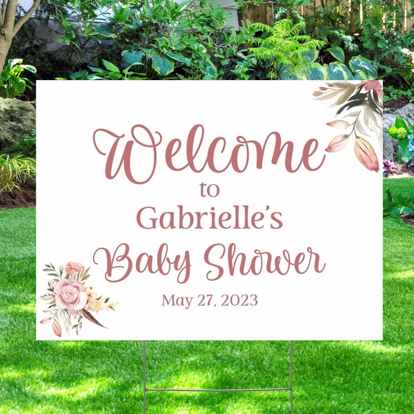 Baby Yard Sign Etsy