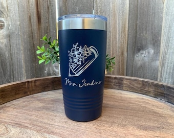 Vaso para profesor grabado, taza de café grabada con láser, regalo para profesores al final del curso, agradecimiento a los profesores, regalo para educadores, preescolar