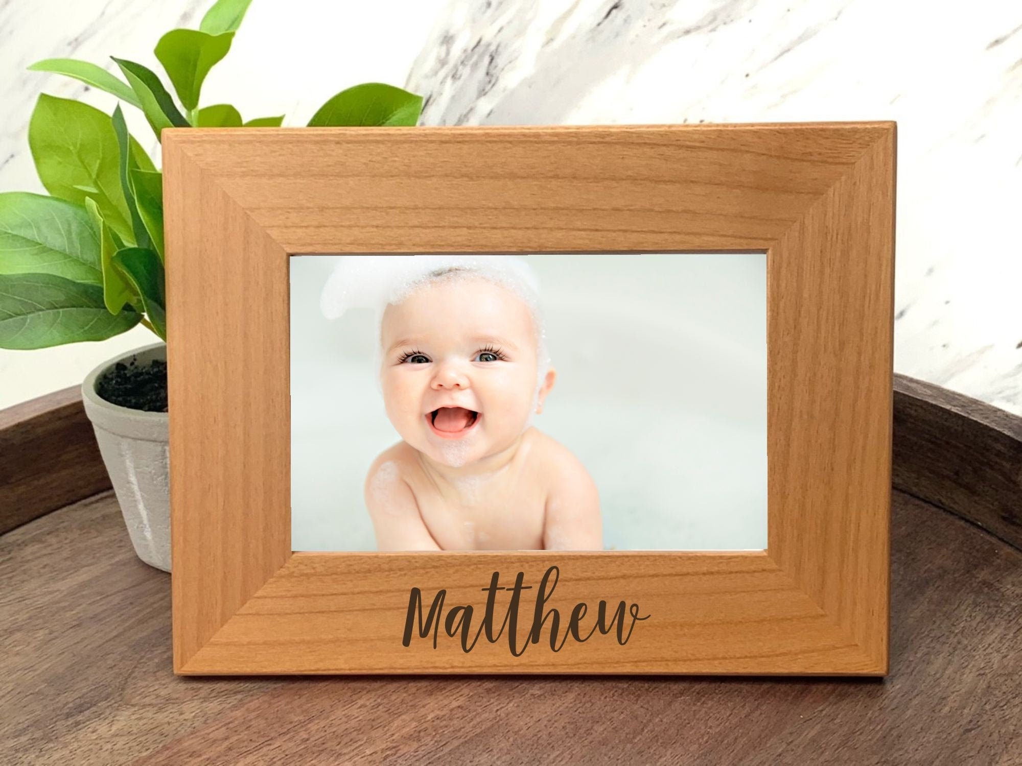 Personalized Picture Frame New Baby Newborn Picture Frame Baby Etsy