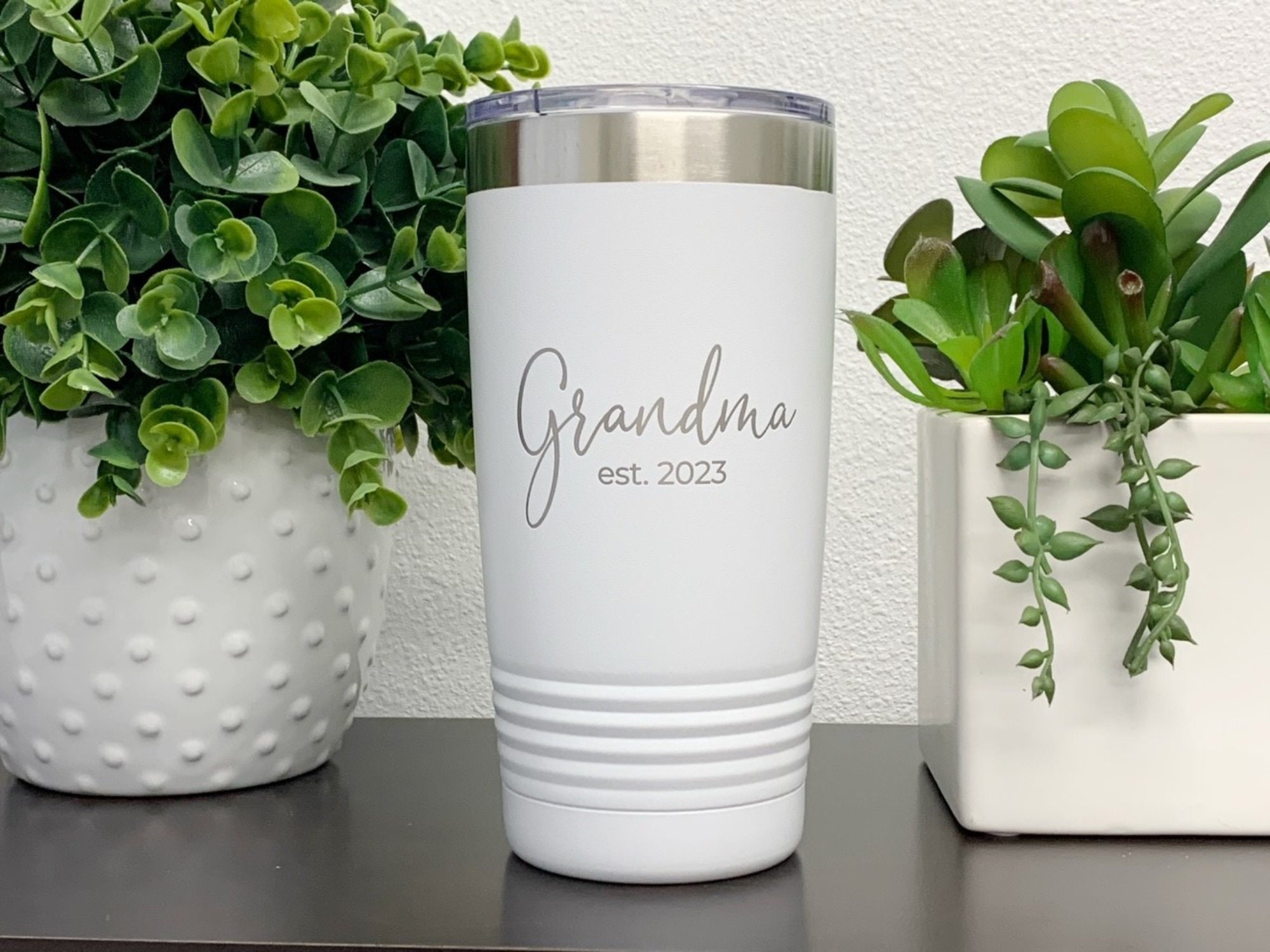Best Grandma Ever Custom Engraved YETI Tumbler - Personalized Gift – Sunny  Box