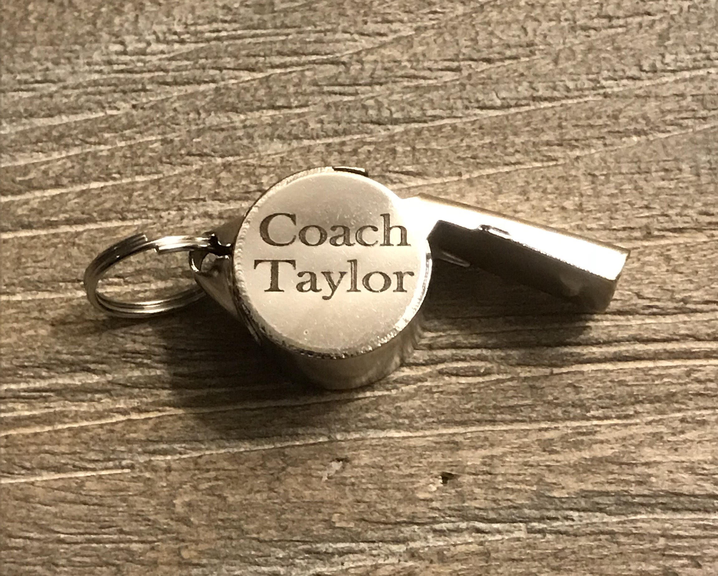 Engraved Whistle Engraved Coaches Whistle Gift Coach Gift Etsy