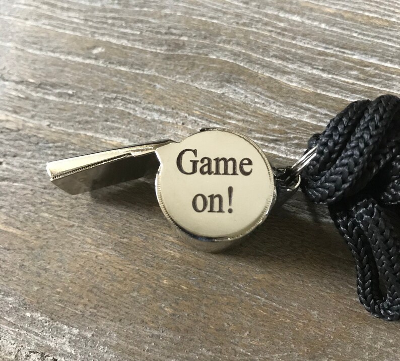 Personalized Whistle Coach Whistle Whistle Custom Etsy