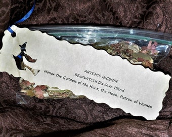Artemis Loose Incense. Wiccan, Pagan, Magic, Spiritual, Witchcraft