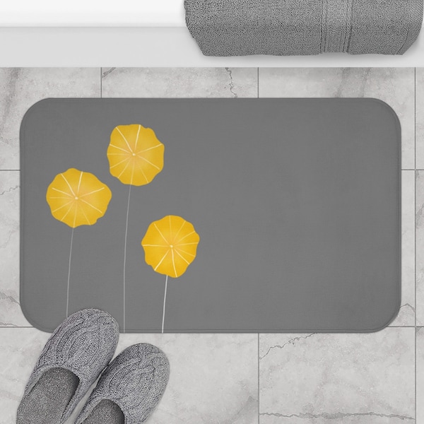 Yellow Bathroom Etsy