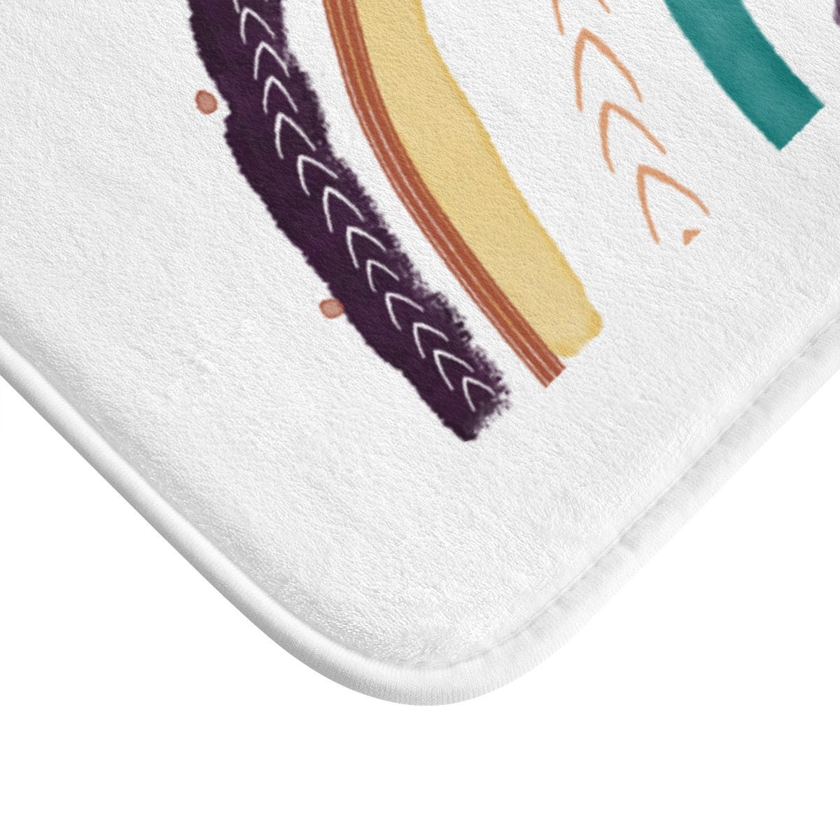 Rainbow Bathroom Rug Custom Bath Mat Girls Bath Mat Rainbow Etsy