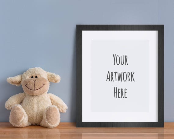 Kids Room Mockup Frame Mockup Kids Children Toy Teddy
