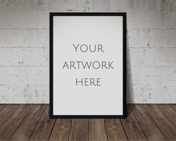 A4 Frame Mockup A Series Frame Mockup A4 A3