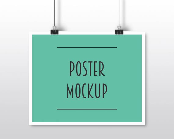 Horizontal Poster Mockup Paper Clips Hanging Mockup Horizontal Mockup Horizontal Poster Mockup Paper Clips Hanging Mockup Horizontal Mockup