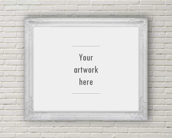 Ornate Frame Mockup Horizontal Mockup 10 X 8 Inches Ornate Frame Mockup Horizontal Mockup 10 X 8 Inches