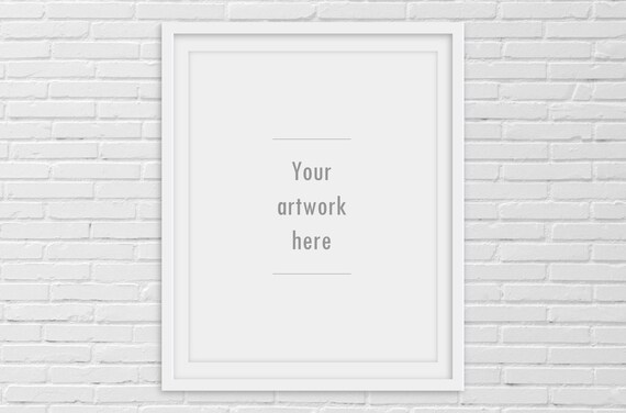 Simple Frame Mockup White Frame Mockup Poster Mockup 8x10 Simple Frame Mockup White Frame Mockup Poster Mockup 8x10