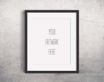 black frames etsy