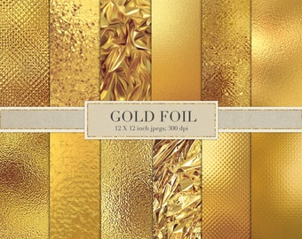 Download Gold Foil Texture Etsy