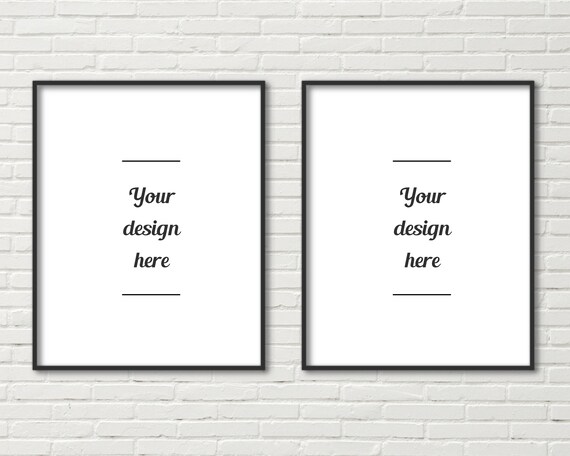 Download Free Double Frame Mockup Two Frames Black Frame Mockup Digital Psd All Download Product Psd Mockup Packaging For Bottle Psd Mockup Product PSD Mockup Templates