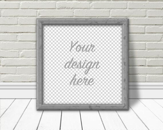 Digital Mockup Square Frame Digital Overlay Frame Mockup White Digital Mockup Square Frame Digital Overlay Frame Mockup White