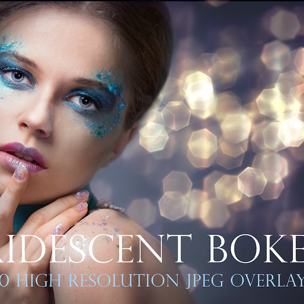 Iridescent bokeh overlays, photoshop bokeh overlays, pearlescent bokeh, rainbow bokeh, overlay, overlays, shimmering, iridescence, DOWNLOAD