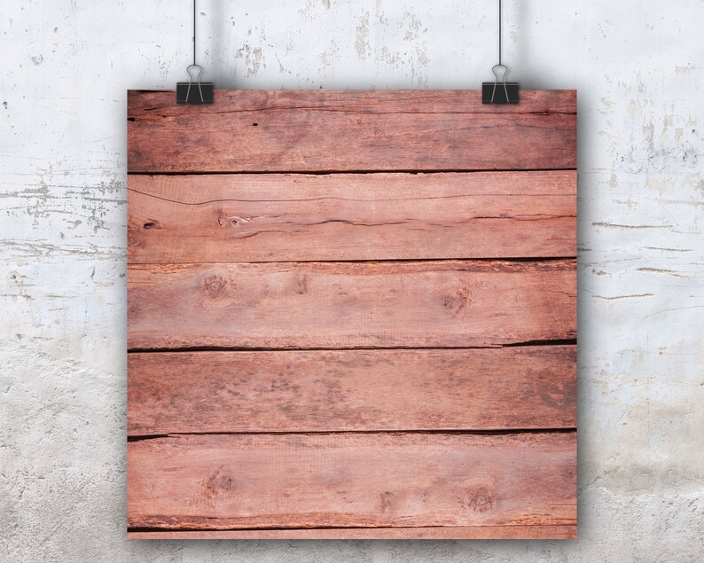 Puede incluir: Primer plano de un fondo de madera r&uacute;stico con un color marr&oacute;n rojizo desgastado. La madera est&aacute; dispuesta en tablas horizontales, creando una superficie natural y texturizada.