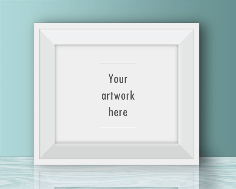 Horizontal Poster Mockup 10 X 8 Inches 5 4 20 16 Image 0