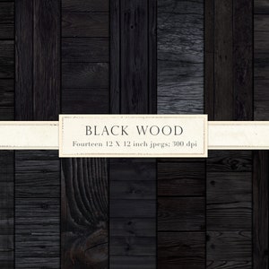 Black wood backgrounds, dark wood background, black wood, digital paper, scrapbook paper, shabby wood, slats, wood textures, knots, DOWNLOAD