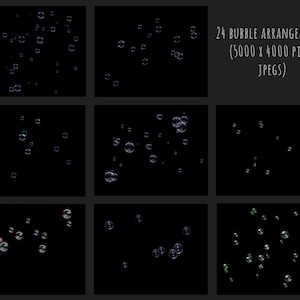 Superpositions de bulles de savon réalistes, superpositions de bulles, bulles flottantes, bulles de savon, superpositions de photoshop, soufflage de bulles, superposition, TÉLÉCHARGER image 8