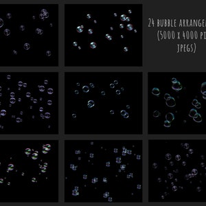 Superpositions de bulles de savon réalistes, superpositions de bulles, bulles flottantes, bulles de savon, superpositions de photoshop, soufflage de bulles, superposition, TÉLÉCHARGER image 6