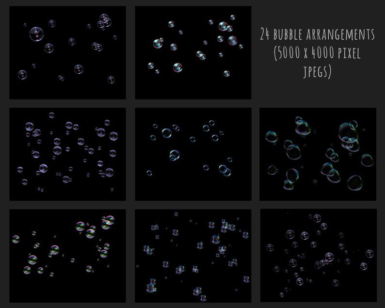 Superpositions de bulles de savon réalistes, superpositions de bulles, bulles flottantes, bulles de savon, superpositions de photoshop, soufflage de bulles, superposition, TÉLÉCHARGER image 6
