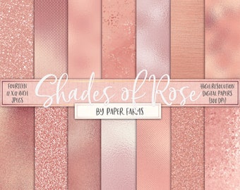 Rose gold foil, rose gold digital paper, rose gold scrapbook paper, blush, pink, rose gold glitter, rose gold, metal, metallic, texture