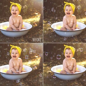 Realistic soap bubble overlays, bubble overlays, floating bubbles, soap bubbles, photoshop overlays, blowing bubbles, overlay, DOWNLOAD image 3