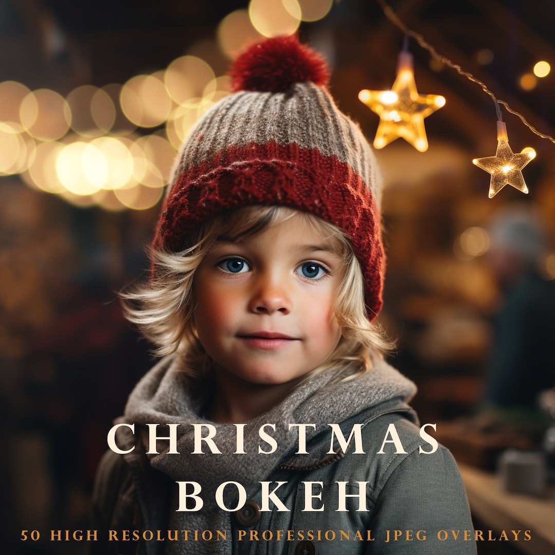 Christmas Bokeh Overlays, Bokeh Christmas Overlay, Christmas Overlays ...