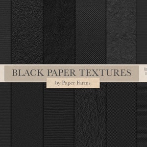 Zwarte papiertexturen, donkere papiertexturen, getextureerd papier, zwart, donker, canvas, jute, geribbeld, digitaal papier, scrapbookpapier, DOWNLOAD