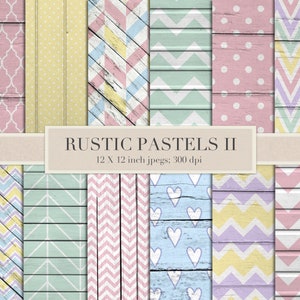 Patrones de madera, pastel, formas, papel digital, papel scrapbook, scrapbooking, texturas, madera, madera, bebé, rosa, verde, imprimible, DESCARGAR