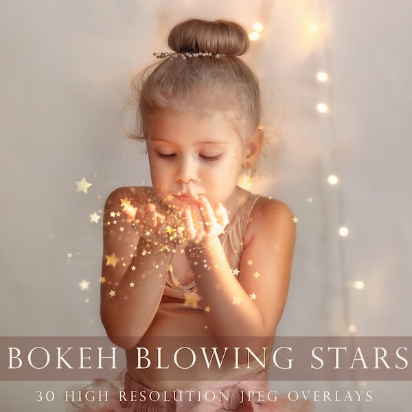 Blowing stardust overlays, star dust, star confetti, star bokeh, blowing stars, photoshop overlays, overlay, filter, gold stars, DOWNLOAD